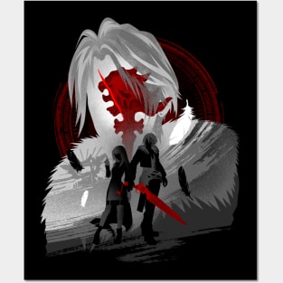 Squall and Rinoa Posters and Art